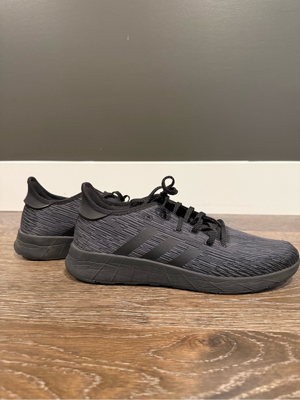 Adidas Women's Black Ortholite Float athletic sneakers - Cloudfoam- 11